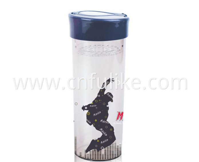 Plastic Insulated Mug With Lid